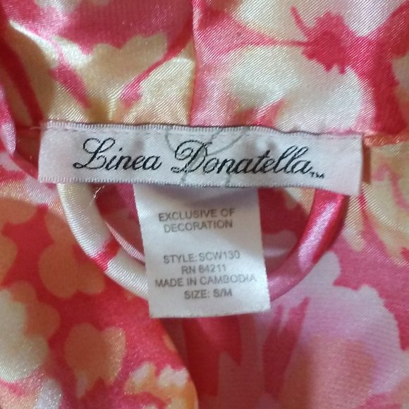 Linea Donatella Floral Robe - Picture 4 of 4